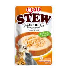 INABA Stew paprikaš za mačke - Piletina 12x40g