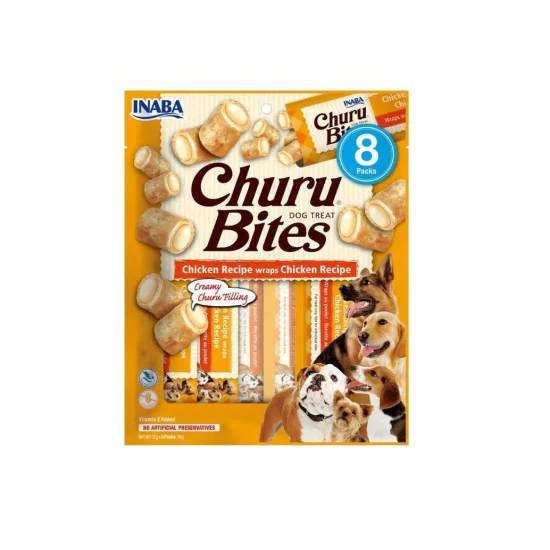 INABA Churu Bites Mini za pse - Piletina 8x12g