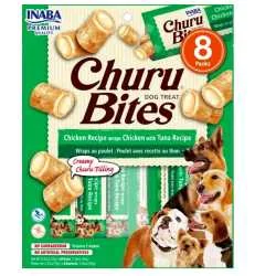 INABA Churu Bites Mini za pse - Piletina i tuna 8x12g