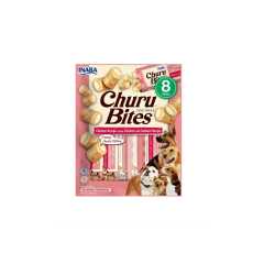 INABA Churu Bites Mini za pse - Piletina i losos 8x12g