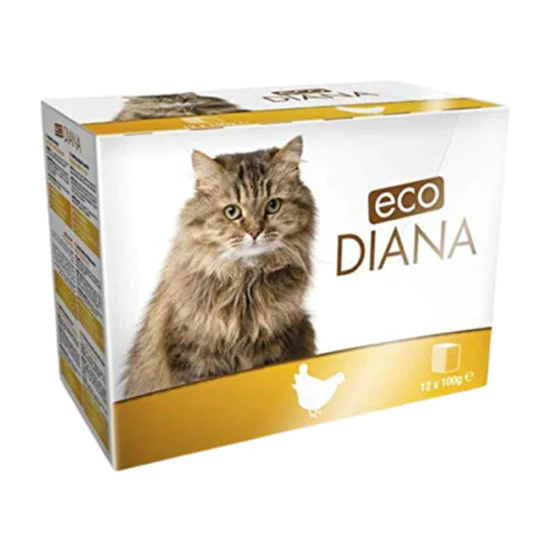 Eco DIANA sos za mačke - piletina 12x100g