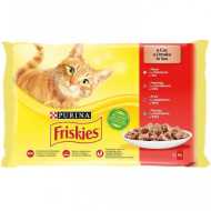 Friskies sos za mačke Govedina - Multipack 4x85g