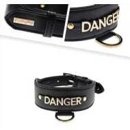 Ferribiella Ogrlica Danger Black - M 27-33cm