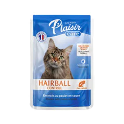 Plaisir CARE sos za mačke - Hairball 12x85g