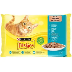 Friskies sos za mačke Losos - Multipack 4x85g