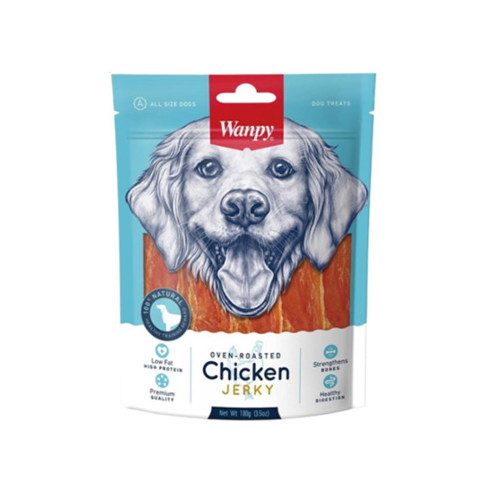 Wanpy Chicken Jerky 100g Wanpy Chicken Jerky 100g