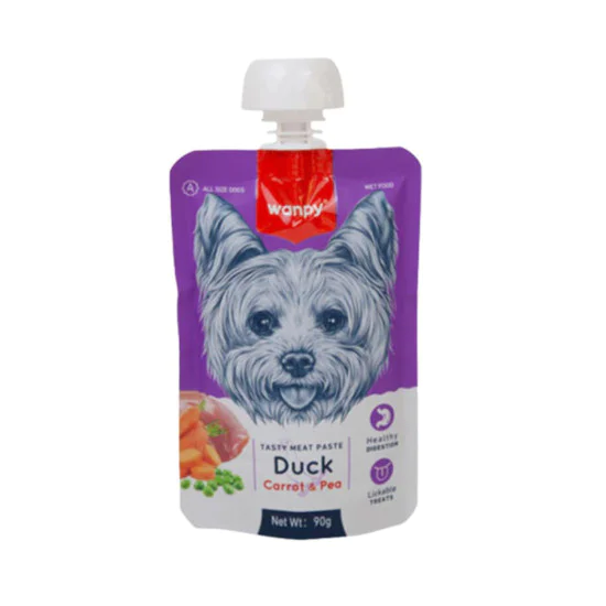 Wanpy Pasta for Dog - Duck, carrot & pea 90g Wanpy Pasta for Dog - Duck, carrot & pea 90g