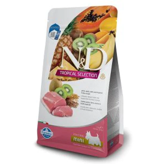 N&D Tropical hrana za pse -  Pork Adult Mini 5kg