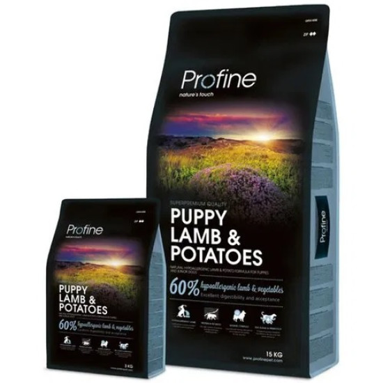 Profine hrana za pse Puppy - Jagnjetina i krompir 3kg