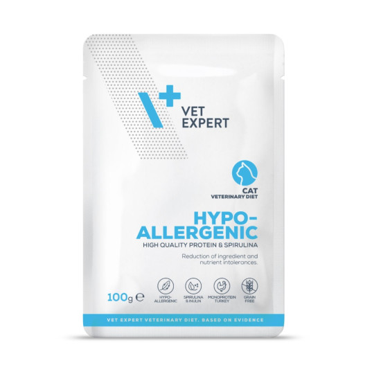 VetExpert veterinarska dijeta za mačke - Hypoallergenic Turkey 12x100g