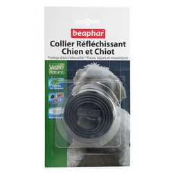 Beaphar VETOpure Dog ogrlica za pse 65cm - crna sa reflektujućom trakom