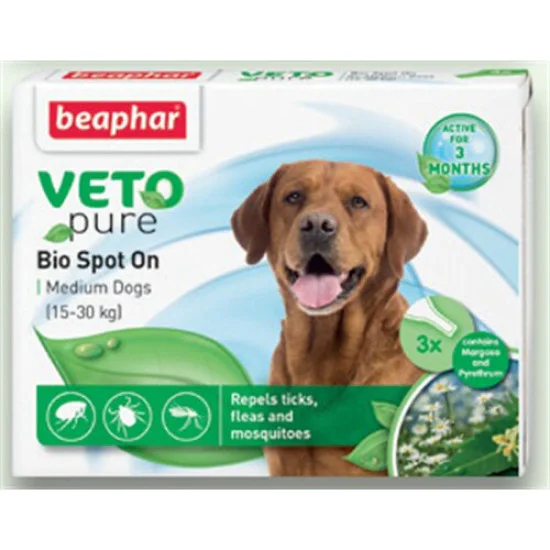Beaphar Bio SPOT ON dog L - preko 30kg