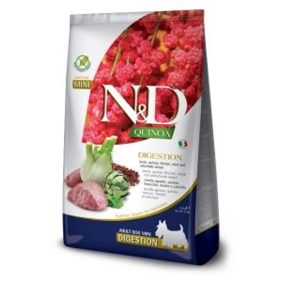 N&D Quinoa hrana za pse Mini Digestion - Lamb 7kg