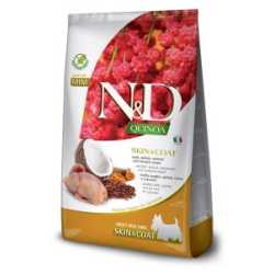 N&D Quinoa hrana za pse Mini Skin&Coat - Quail 7kg