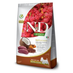 N&D Quinoa hrana za pse Mini Skin&Coat - Vension 7kg