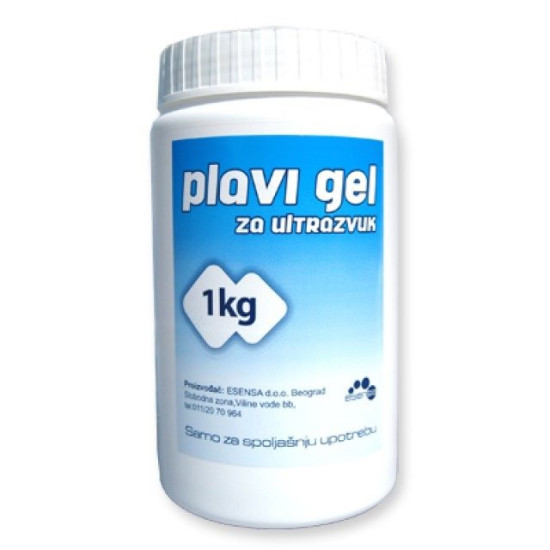 Gel za ultrazvuk Plavi 1kg Gel za ultrazvuk Plavi 1kg