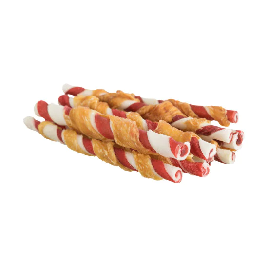Trixie DentaFun Barbecue Chicken Chewing Rolls 12cm 80g