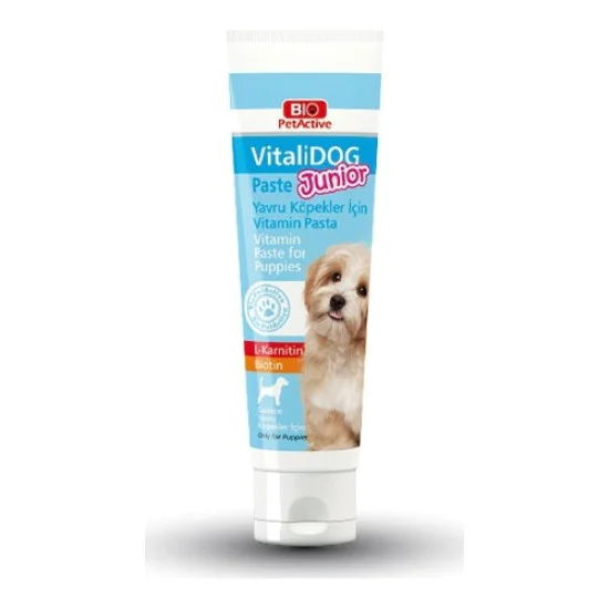 BIO PetActive VitaliDOG multivitaminska pasta Junior 100ml