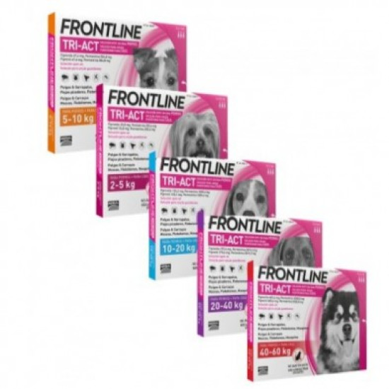 Frontline Tri-Act ampula za pse 1 komad Frontline Tri-Act ampula za pse 1 komad