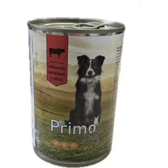 Primo Dog konzerva za pse - Govedina 415g