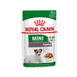 Royal Canin hrana za pse Mini Ageing +11 - sosić 12x85g