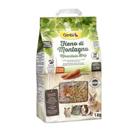 Gimbi Seno sa šargarepom za glodare - 1kg