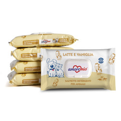 AmoreMio Vlažne maramice - Mleko i vanila 40kom