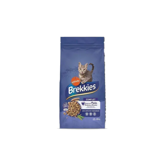 Brekkies Cat Piletina&Riba Complet 15kg