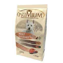 Ciuffi Primium hrana za pse Dog Adult Gourmet - Losos 1.5kg