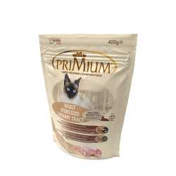 Ciuffi Primium hrana za mačke Cat Adult Hairball/Indoor - Losos 400g