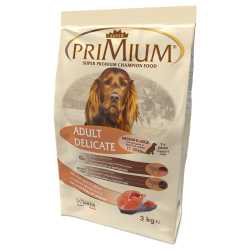 Ciuffi Primium hrana za pse Dog Adult Delicate - Losos 3kg