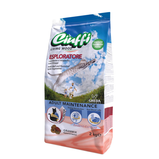 Cinffi hrana za mačke Esploratore Cat Adult Outdoor - Govedina i povrće 400g