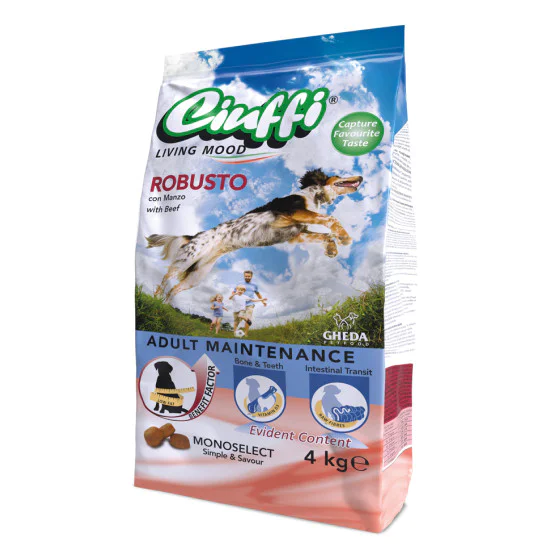 Ciuffi hrana za pse Dog Adult Robusto - Govedina 10kg Ciuffi hrana za pse Dog Adult Robusto - Govedina 10kg