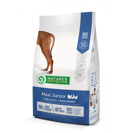 Nature's Protection Super Premium  Junior Maxi&Large Piletina 12kg