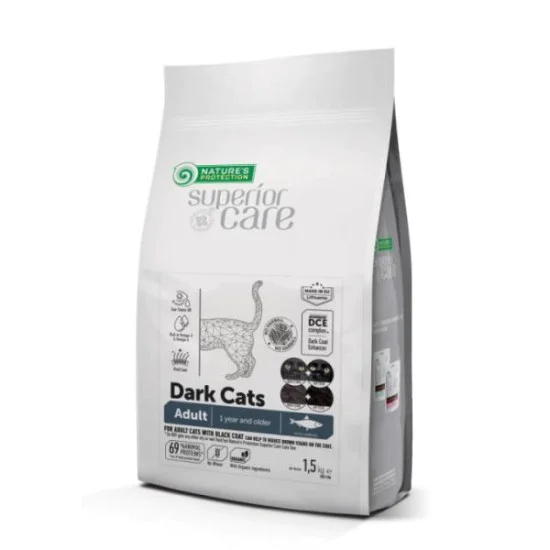 Nature's Protection Superior Care hrana za mačke - Dark Cat 1.5kg
