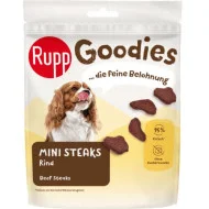 Rupp poslastica za pse Mini steaks dog 75g