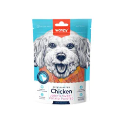Wanpy Chicken Jerky & Sweet Potato 100g