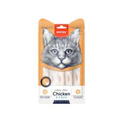 Wanpy Cat Creamy Lickable Treats for Cats - Chicken & Crab  5x14g