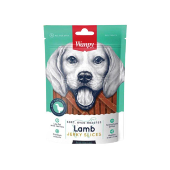 Wanpy Soft Lamb Jerky Slices 100g Wanpy Soft Lamb Jerky Slices 100g