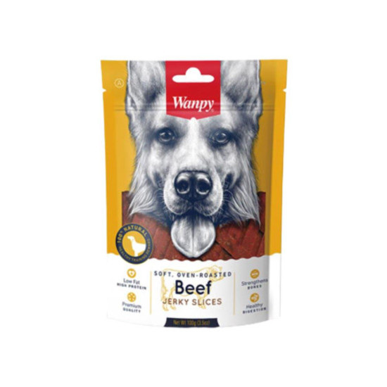 Wanpy Soft Beef Jerky Slices 100g Wanpy Soft Beef Jerky Slices 100g