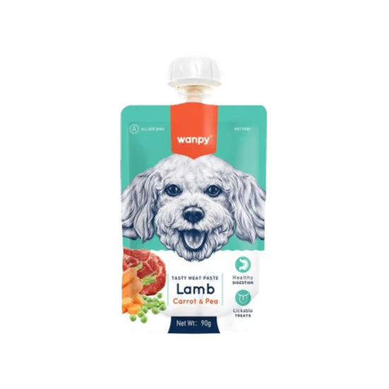 Wanpy Pasta for Dog - Lamb, carrot & pea 90g Wanpy Pasta for Dog - Lamb, carrot & pea 90g