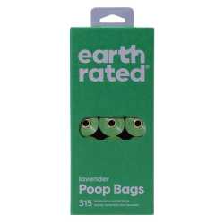 Earth Rated Poop Bags Lavanda - pakovanje 21 rolna 315 kesica