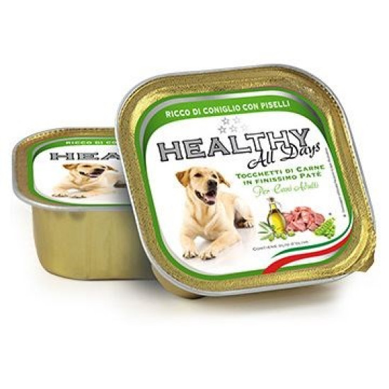 Kippy Healthy All days pašteta za pse - Zečetina i grašak 150g
