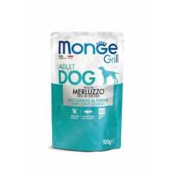 Monge Grill sos za pse - bakalar 24x100g