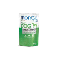 Monge Grill sos za pse - jagnjetina i povrće 24x100g