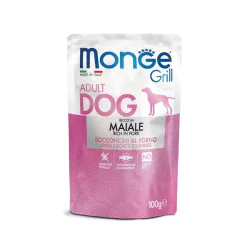Monge Grill sos za pse - svinjetina 24x100g