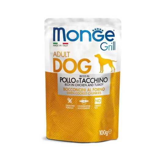 Monge Grill sos za pse - piletina i ćuretina 100g Monge Grill sos za pse - piletina i ćuretina 100g