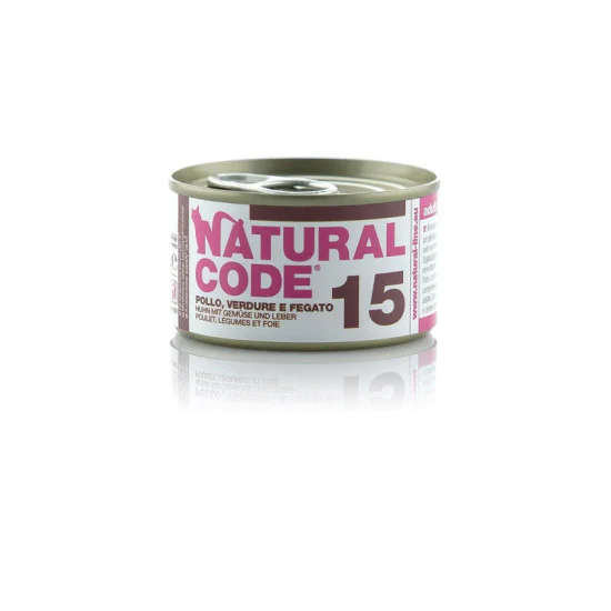 Natural Code Cat konzerva za mačke - Chicken, Vegetables and Liver 85g