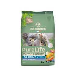 Pro Nutrition Pure Life Cat hrana za mačke - Sterilised Sardine 2kg AKCIJA 1+1 GRATIS!