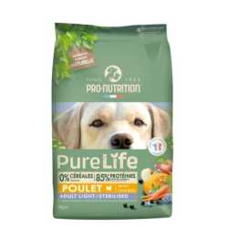 Pro Nutrition Pure Life Dog hrana za pse - Light Sterilised 2kg AKCIJA 1+1 GRATIS!